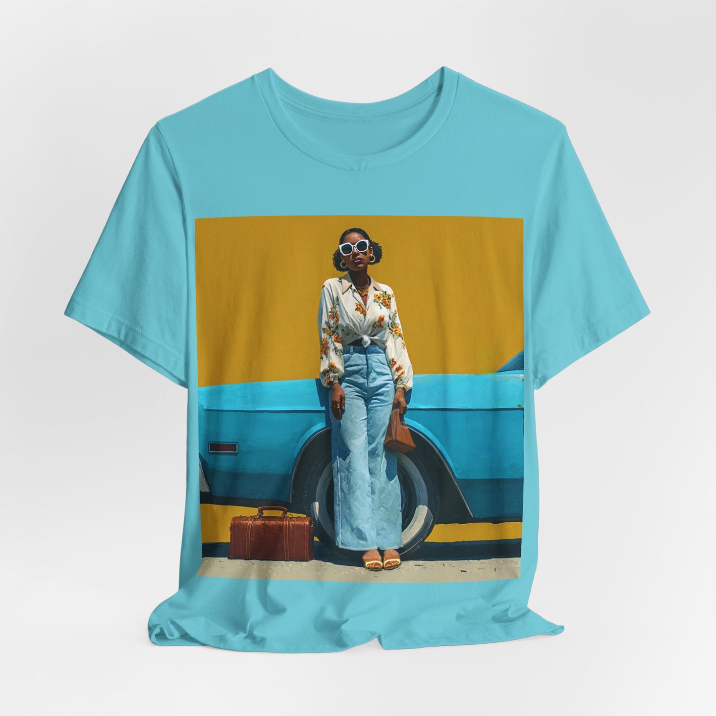 Retro Blue Classic Shirt