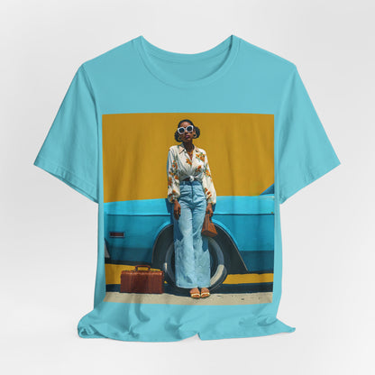 Retro Blue Classic Shirt