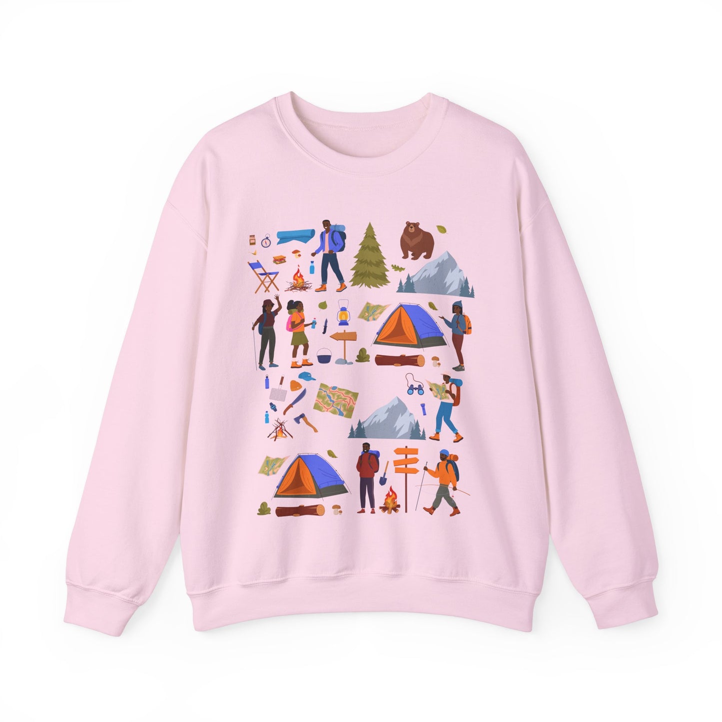 Camping and Hiking Sweatshirt