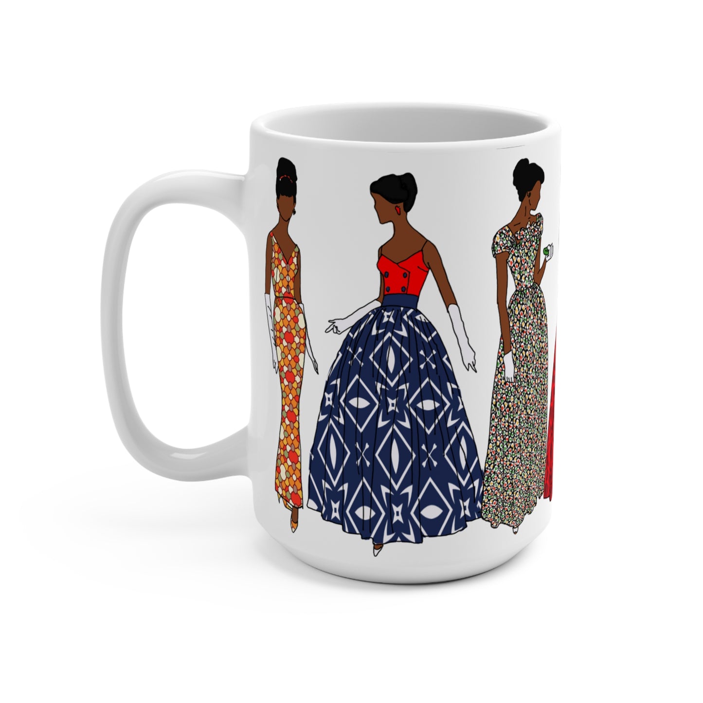 Afrocentric Vintage Fashion Mug