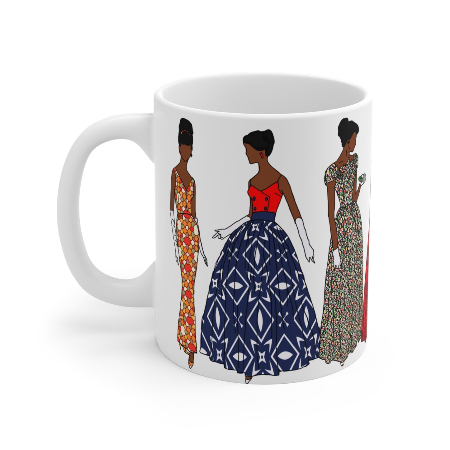 Afrocentric Vintage Fashion Mug