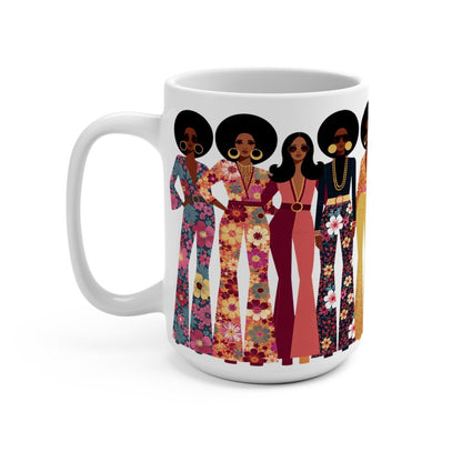 70s Soul Sis Mug - Afrocentric Art by The Trini Gee