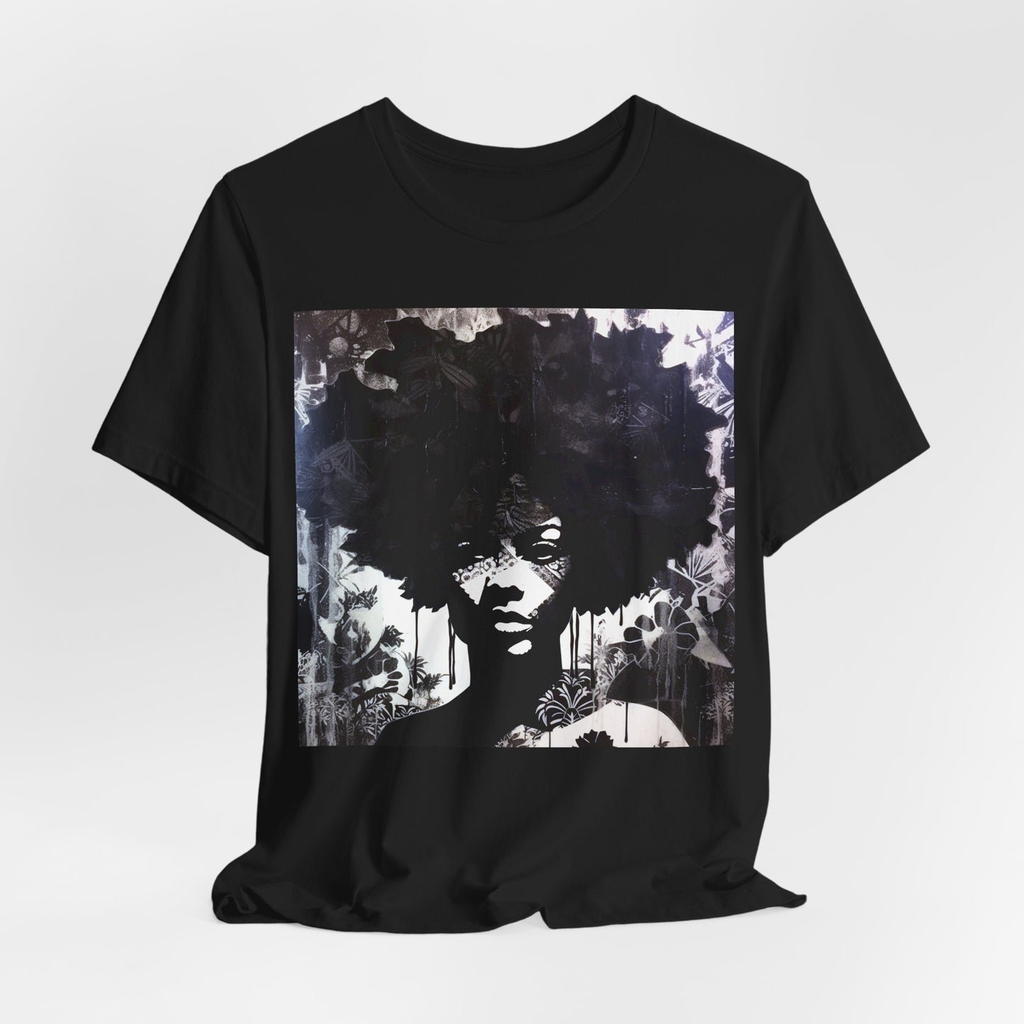 Mixed Media Afro Shirt