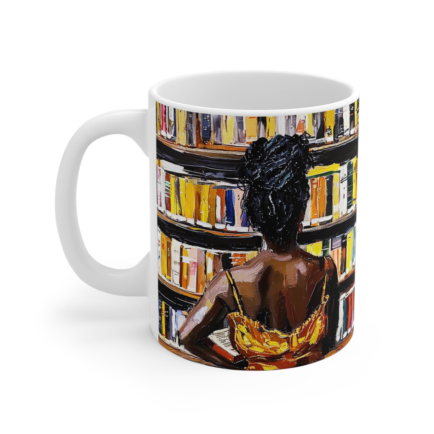 Black Bookstore Mug