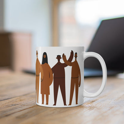Brown People Mug