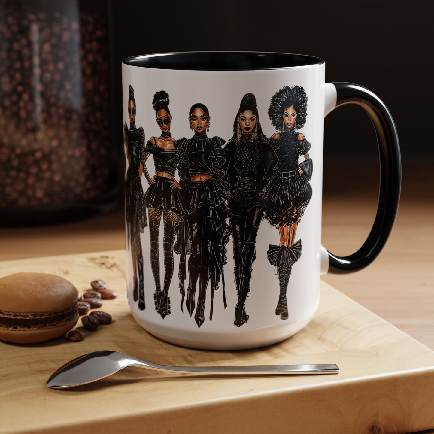 Black Everything Mug