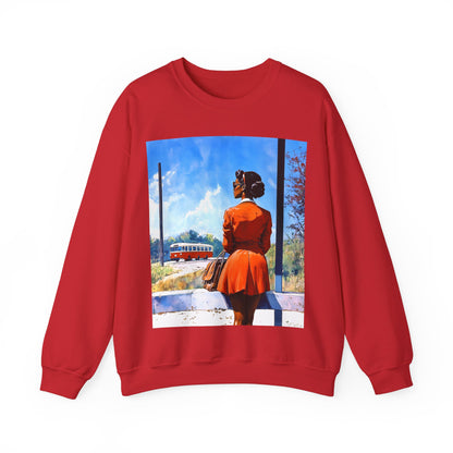 Woman Waiting Sweatshirt