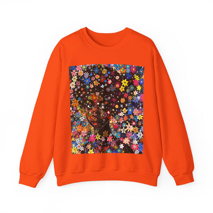 Floral Face Sweatshirt