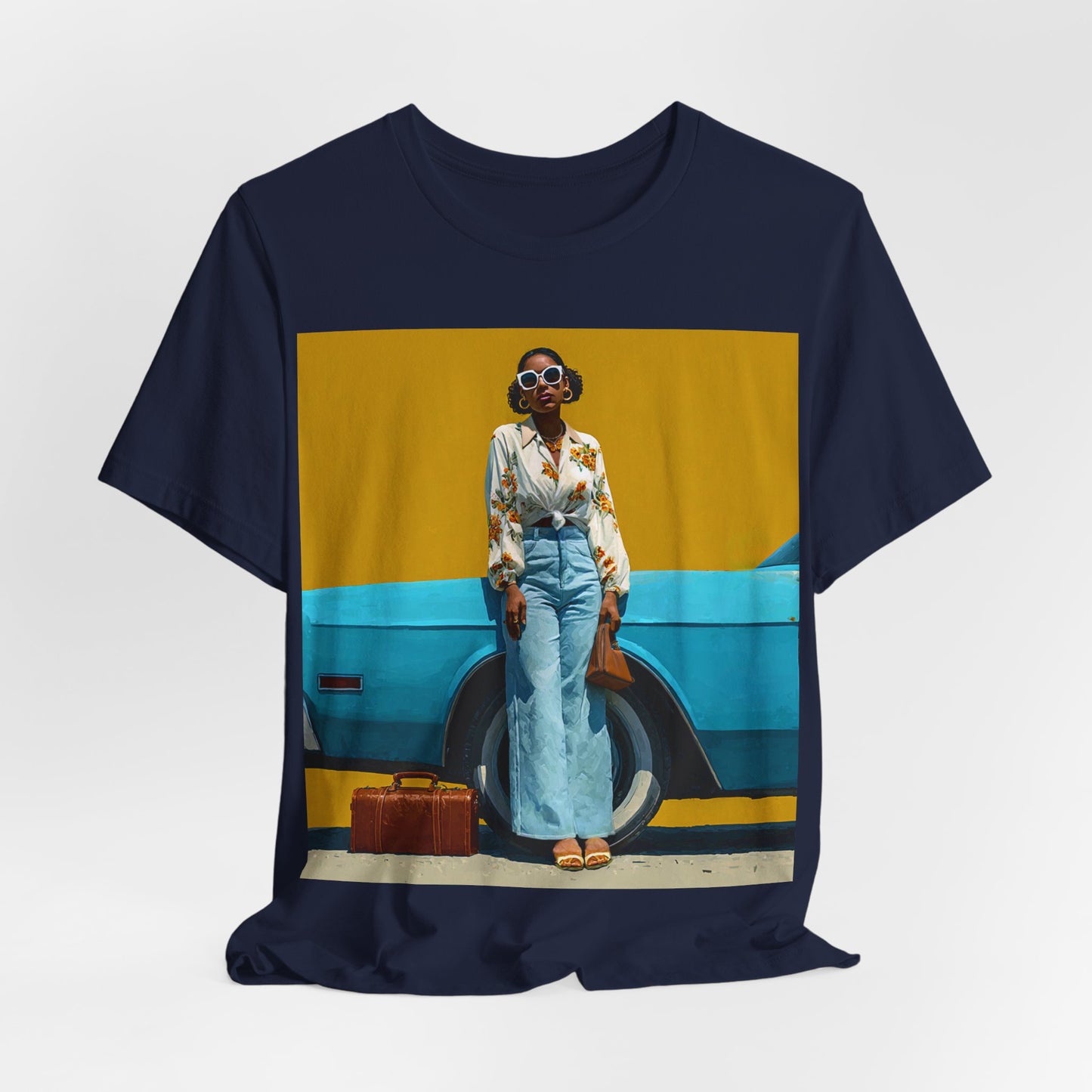 Retro Blue Classic Shirt