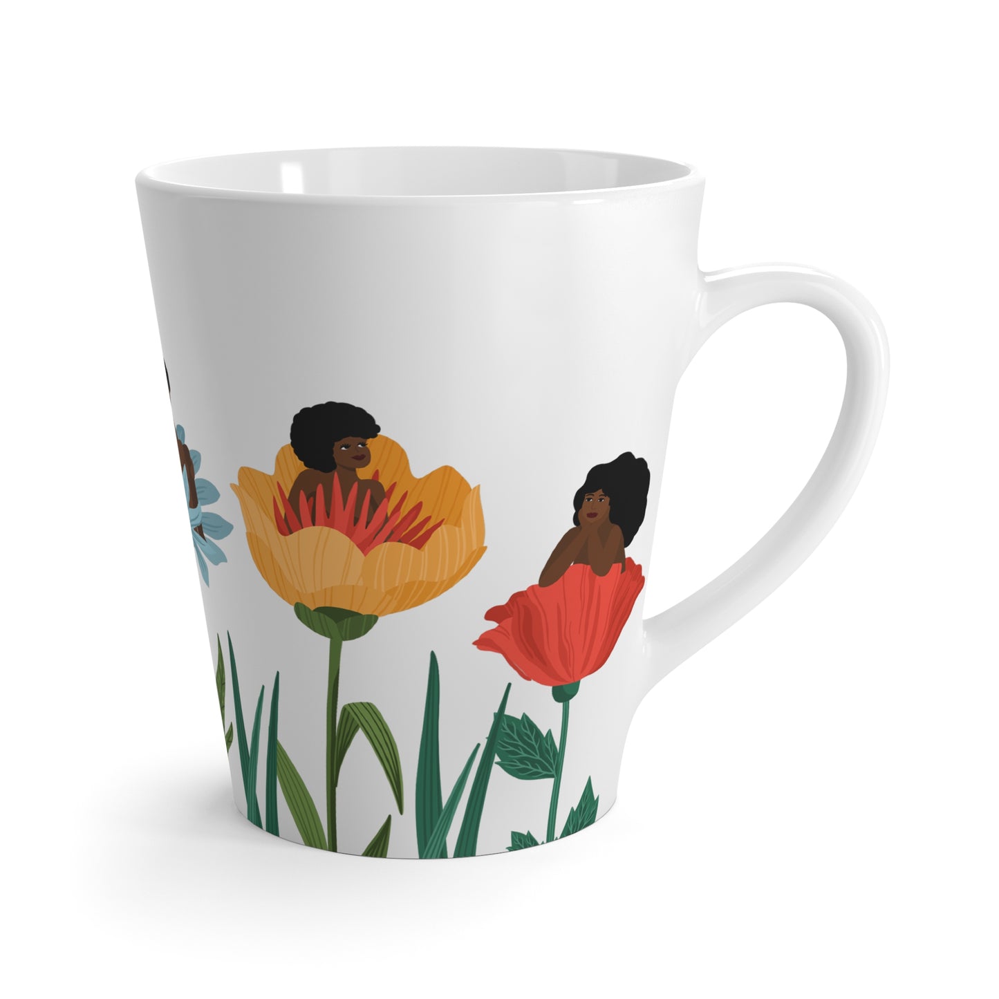 Flower Girls 12oz Latte Mug