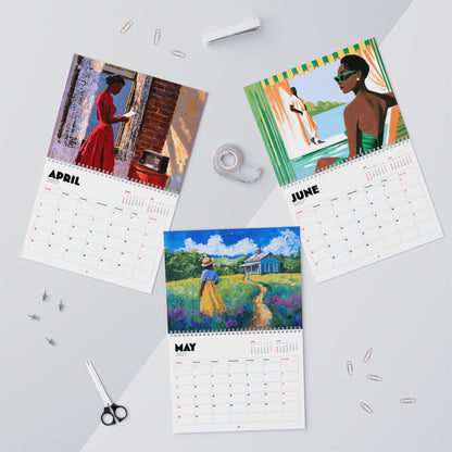 Retro Melanin 2027 Wall Calendar