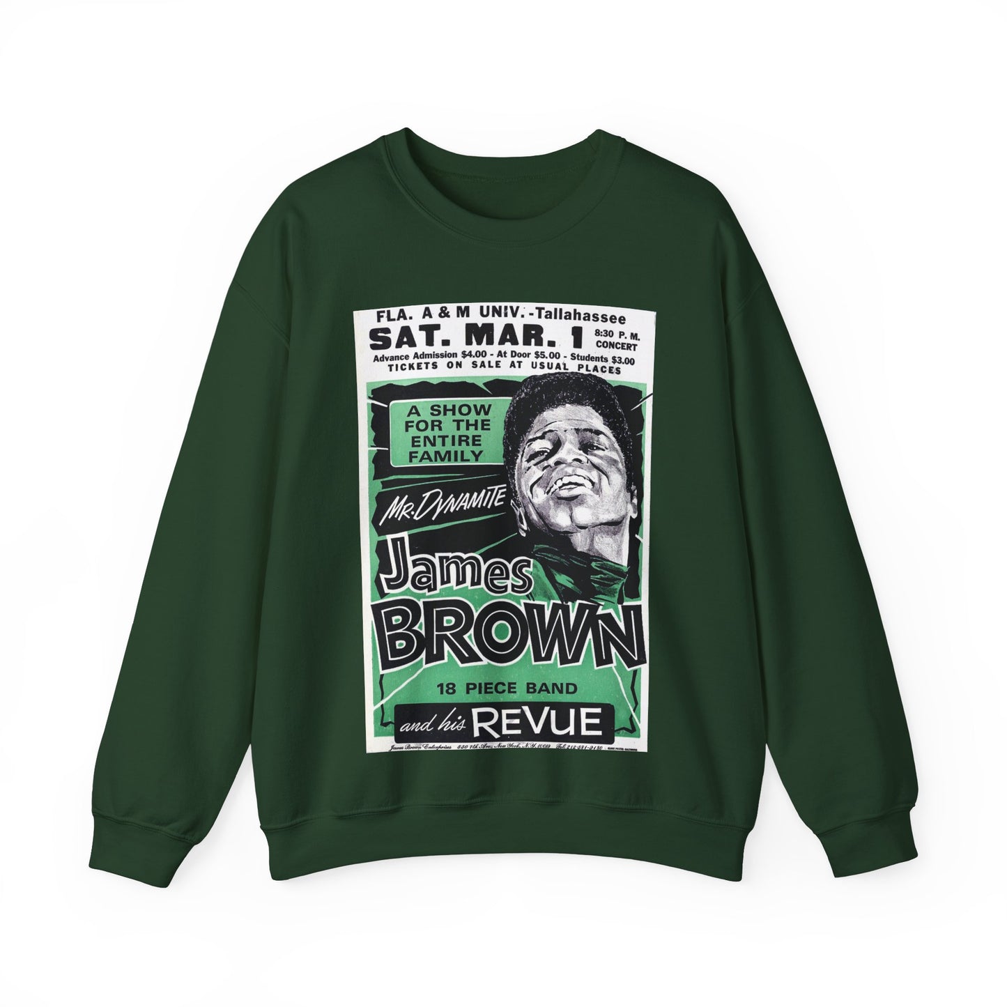 James Brown Concert Sweatshirt