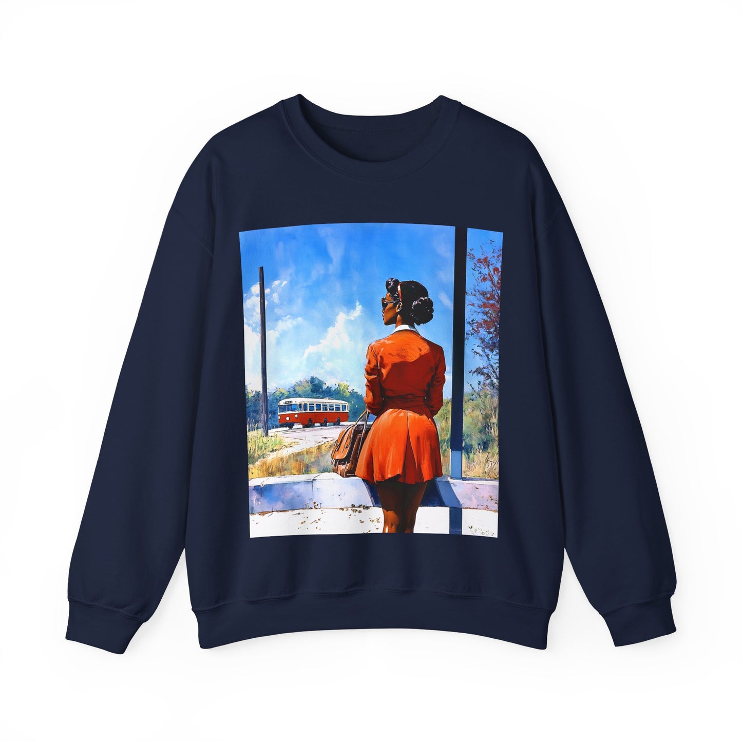 Woman Waiting Sweatshirt