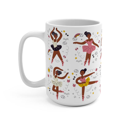 Ballerina Cartoon Mug