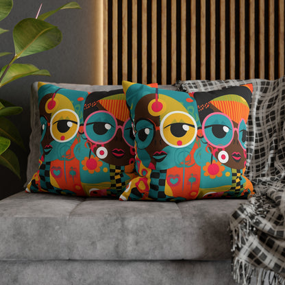 Abstract Duo Pillow