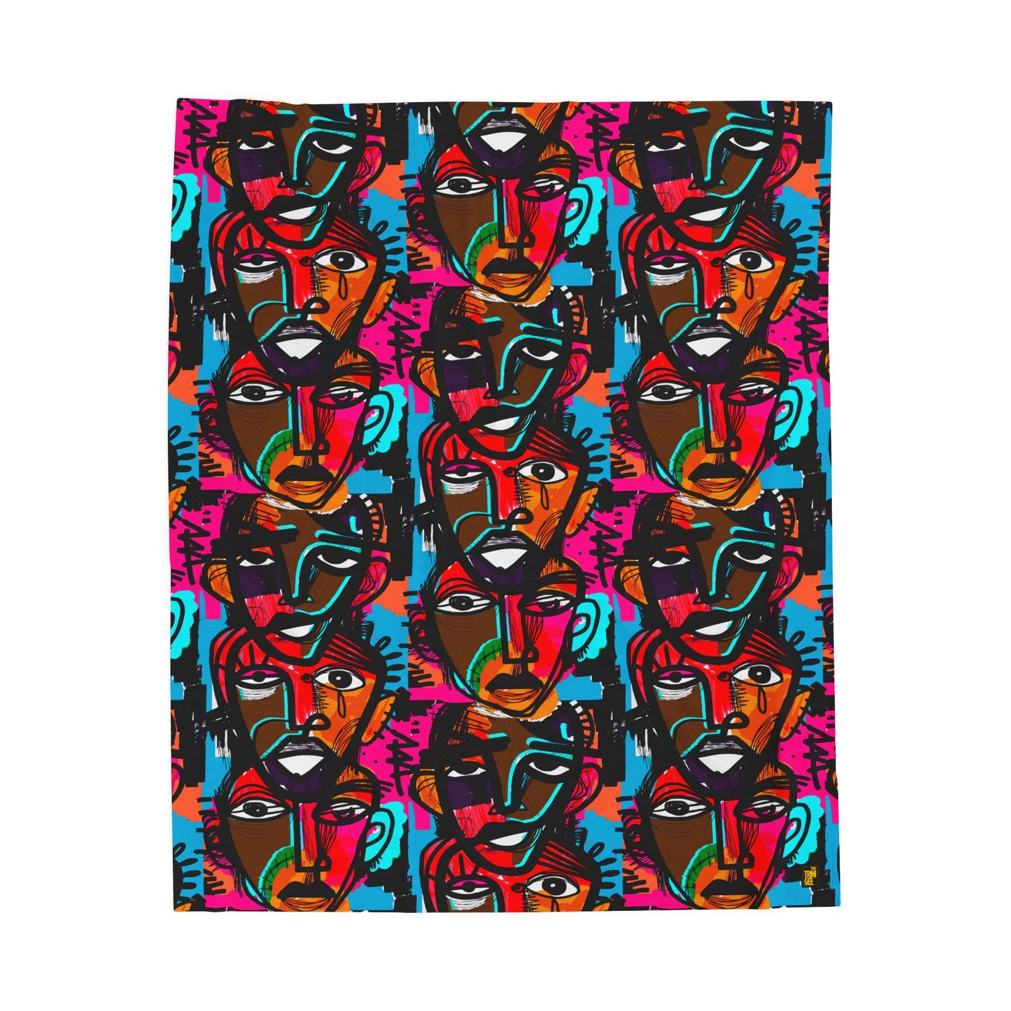 Abstract Men Blanket