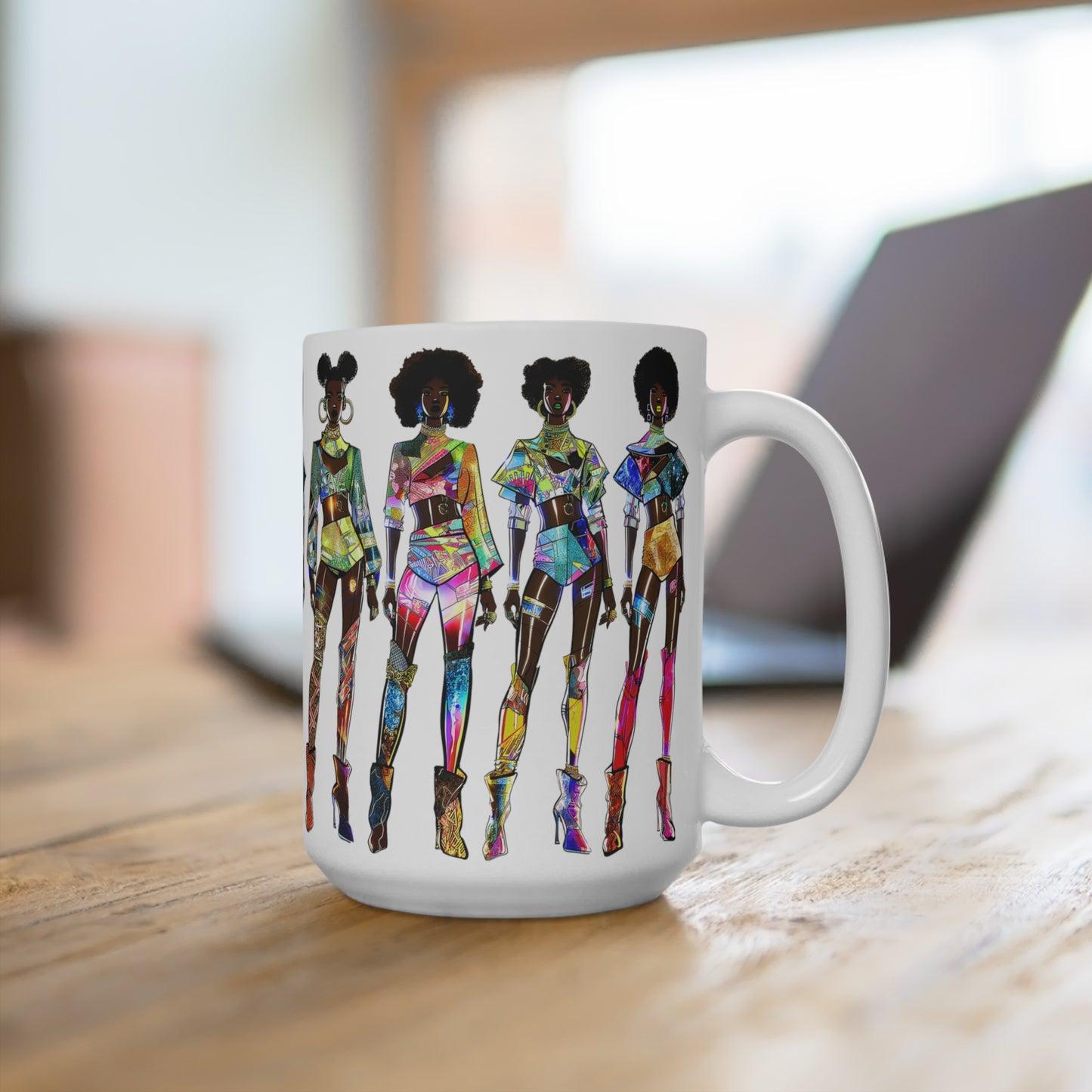 Afrofuturism Fashion Mug