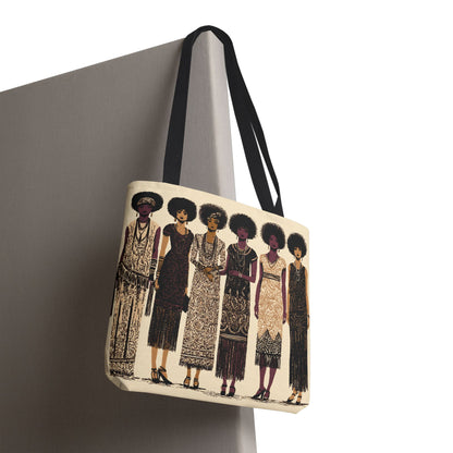 Afro 20s Tote Bag