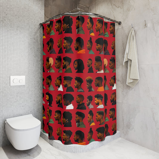 Barbershop Styles Shower Curtain