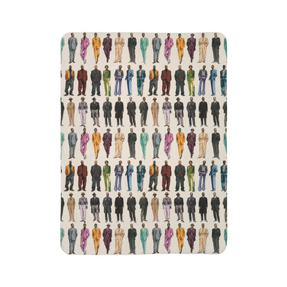 Mens Fashion Decades Sherpa Blanket