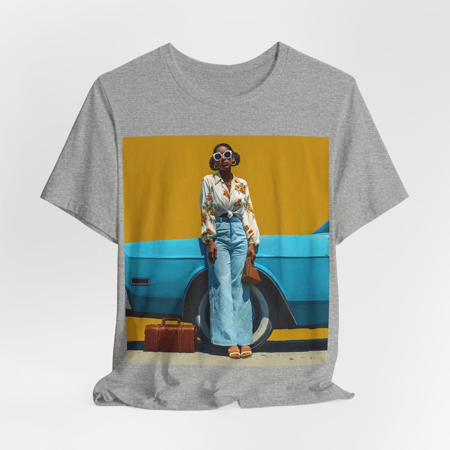 Retro Blue Classic Shirt