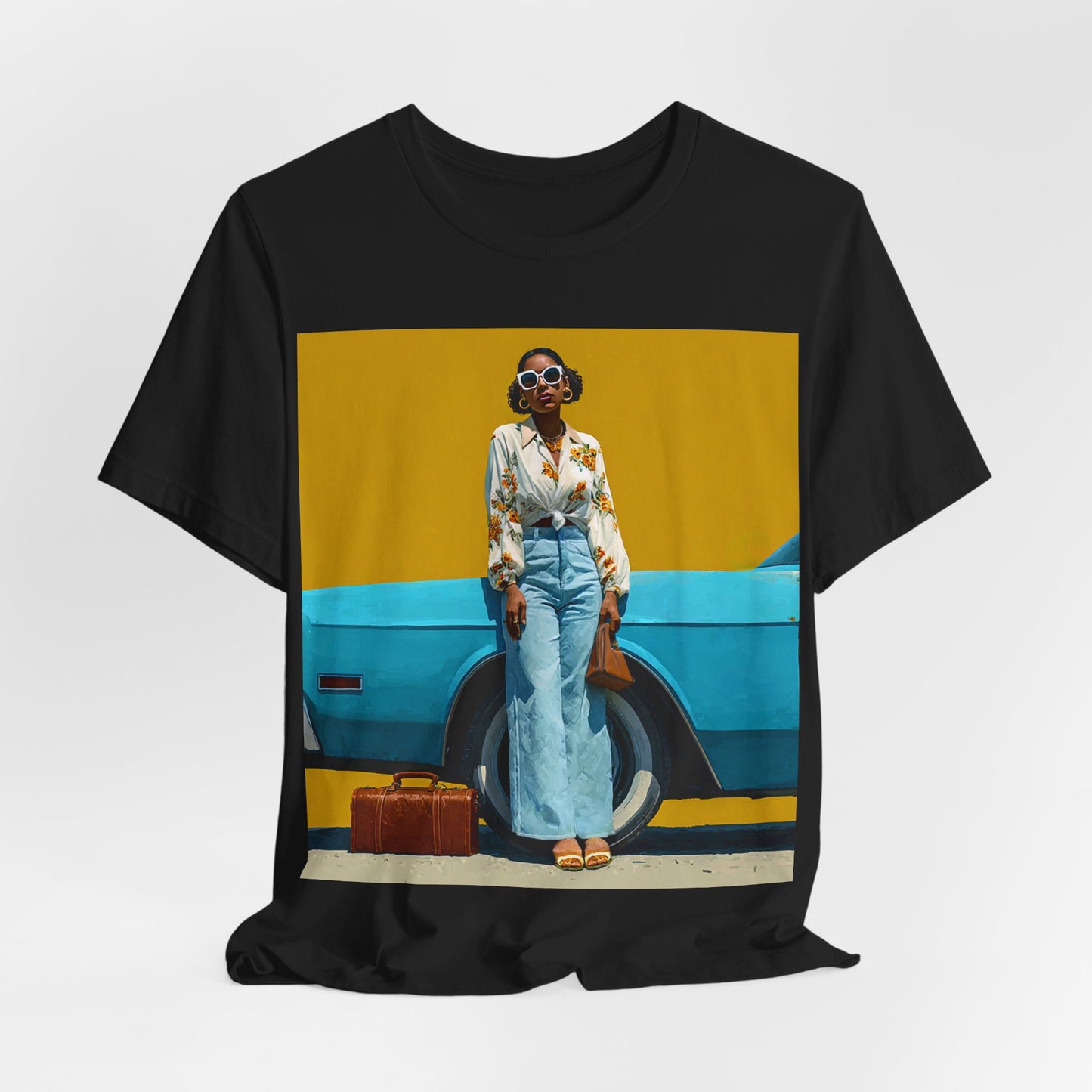 Retro Blue Classic Shirt