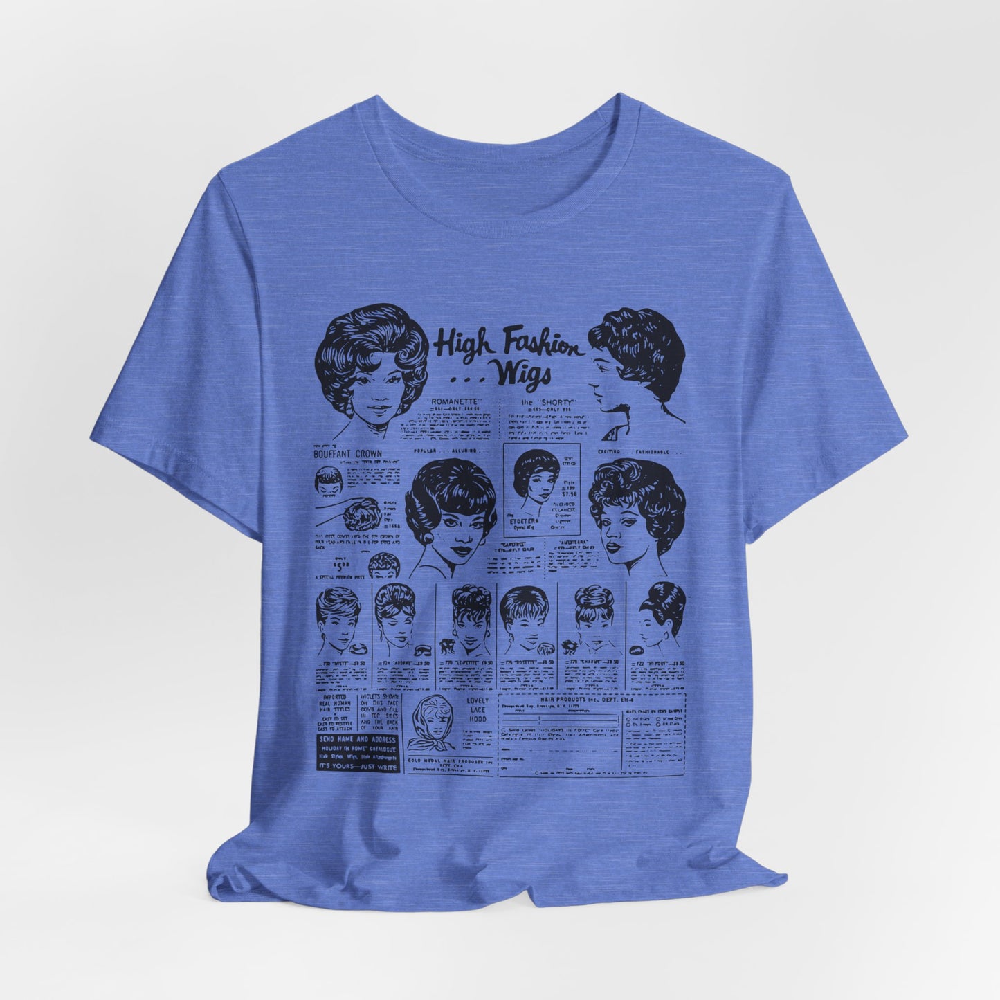 Vintage Wig Ad T-shirt