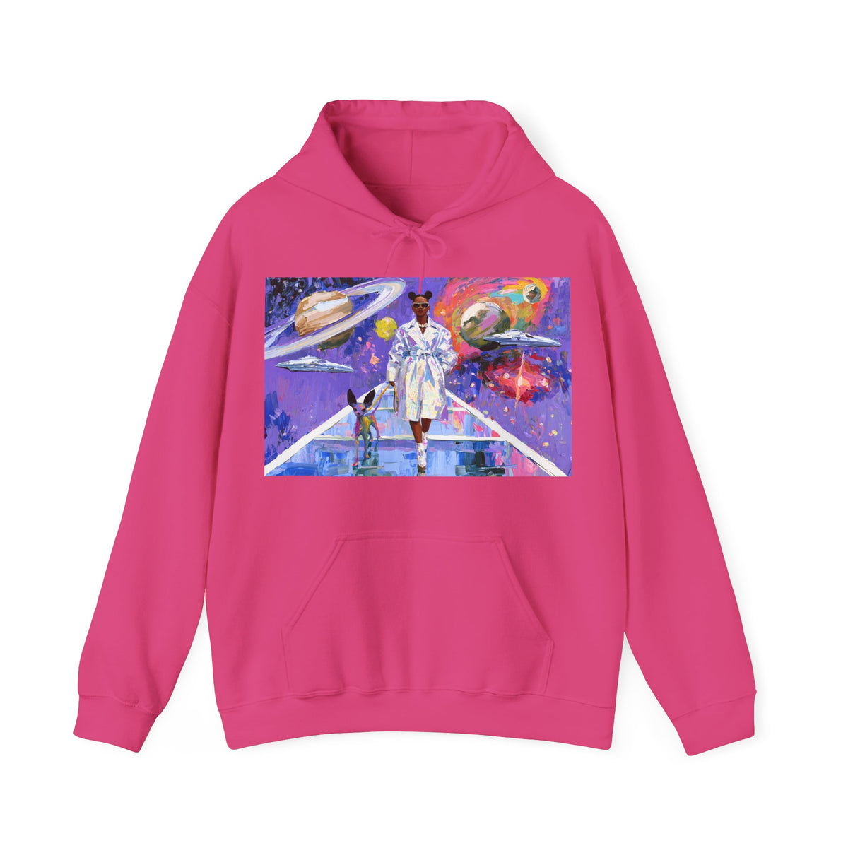 Afrofuturist Spacewalk Hoodie