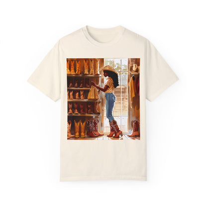 Cowgirl Shopping Shirt - Comfort Colors