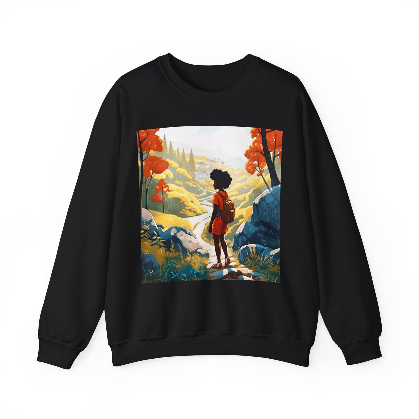 Girl Hiking Sweatshirt