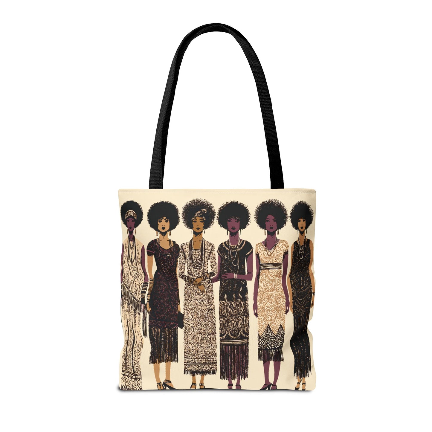 Afro 20s Tote Bag