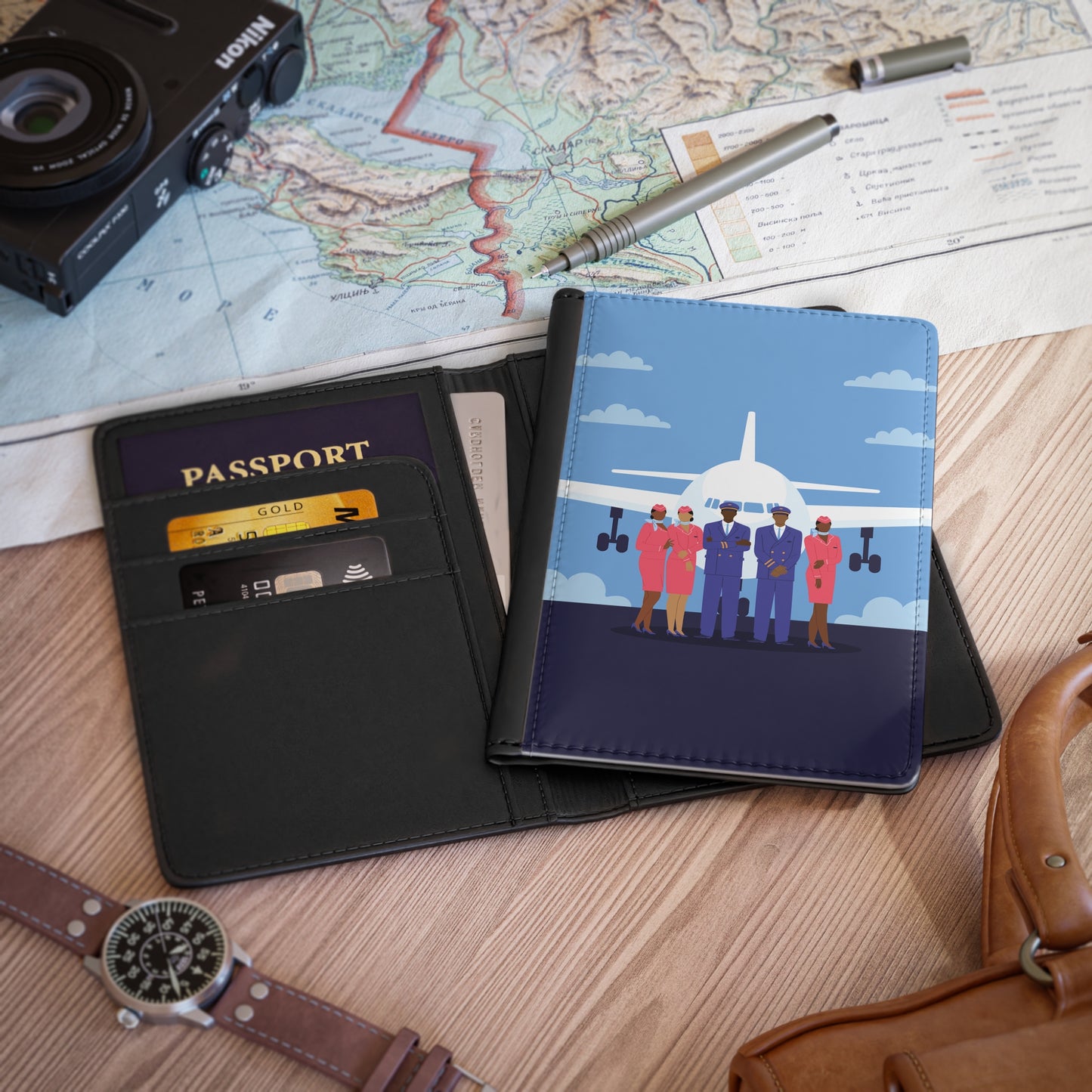 Flight Crew Passport Cover