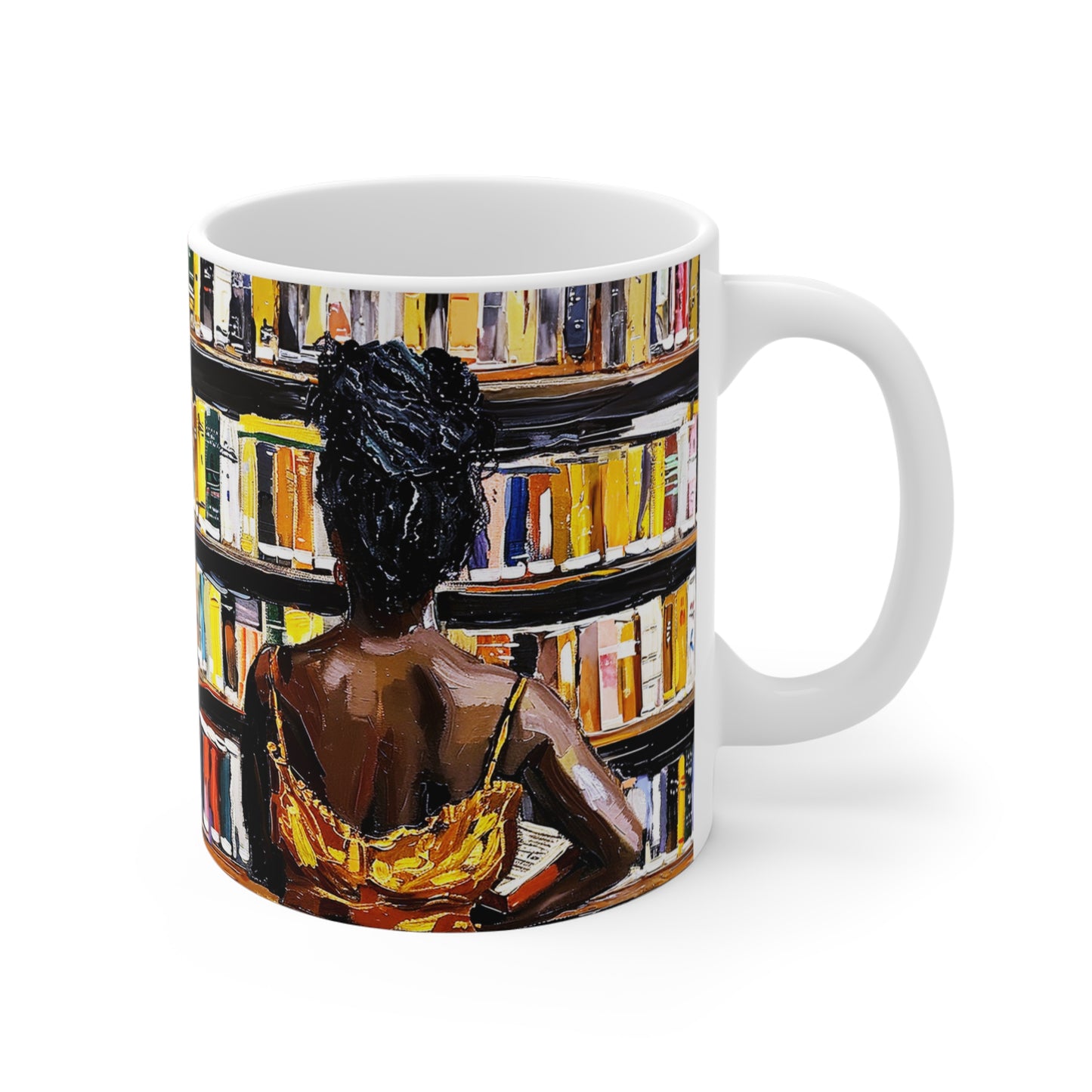 Black Bookstore Mug