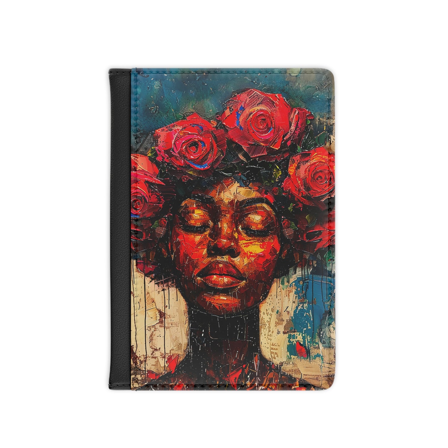 Rose Crown Passport Cover