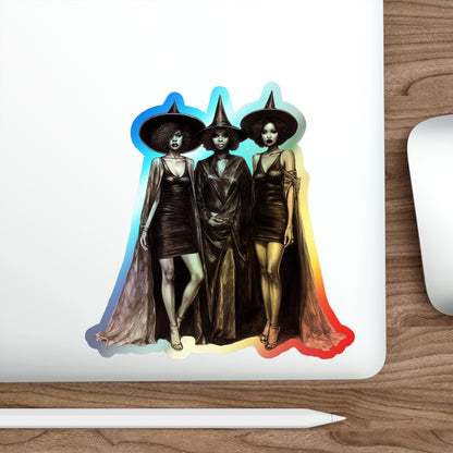 Witches Holographic Sticker