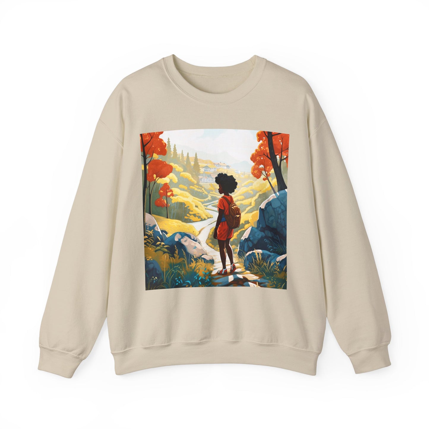 Girl Hiking Sweatshirt