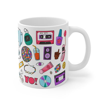 90s Pop Culture Mug - Afrocentric Art by The Trini Gee