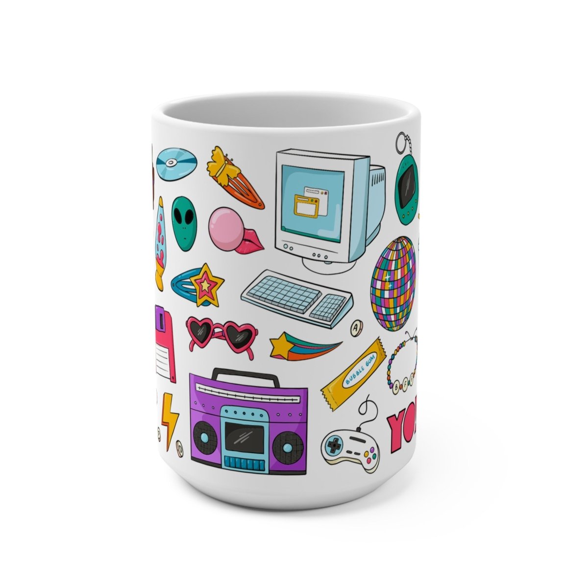 90s Pop Culture Mug - Afrocentric Art by The Trini Gee