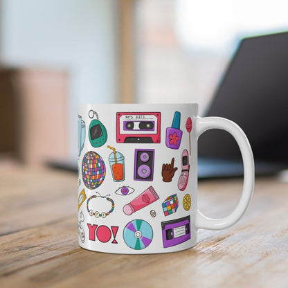 90s Pop Culture Mug - Afrocentric Art by The Trini Gee