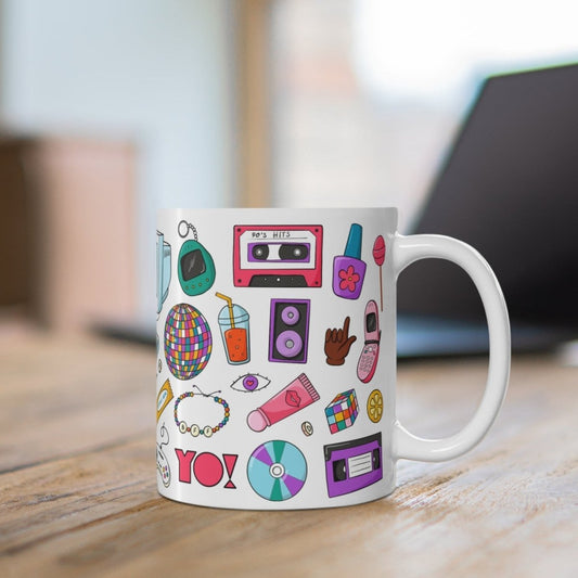 90s Pop Culture Mug - Afrocentric Art by The Trini Gee