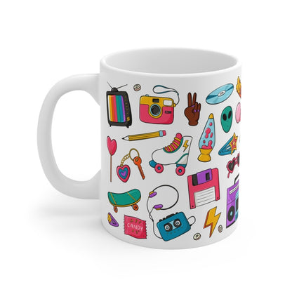 90s Pop Culture Mug - Afrocentric Art by The Trini Gee