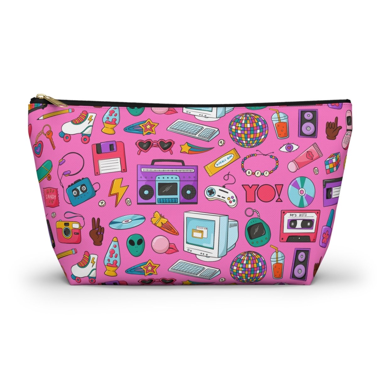 90s Retro T - bottom Pouch - Afrocentric Art by The Trini Gee