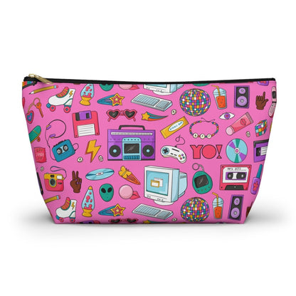 90s Retro T - bottom Pouch - Afrocentric Art by The Trini Gee