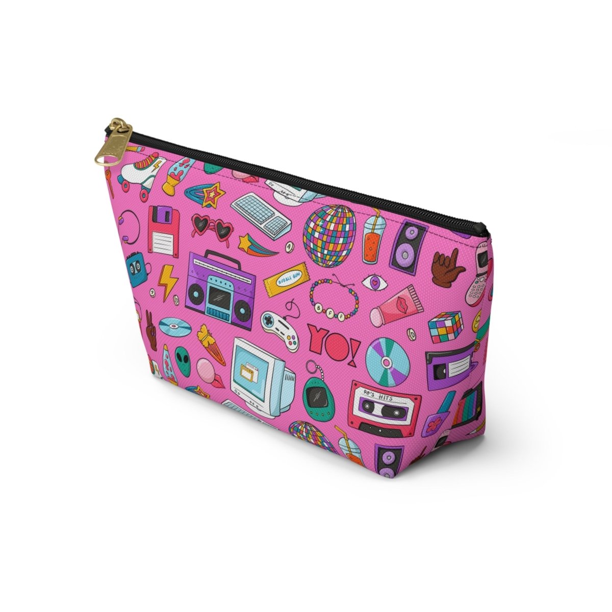 90s Retro T - bottom Pouch - Afrocentric Art by The Trini Gee