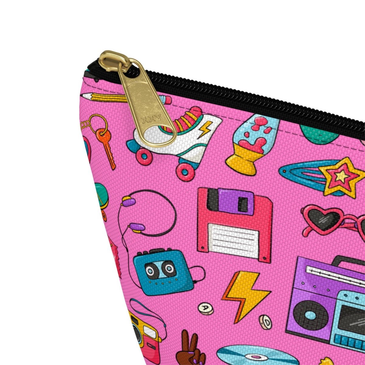90s Retro T - bottom Pouch - Afrocentric Art by The Trini Gee