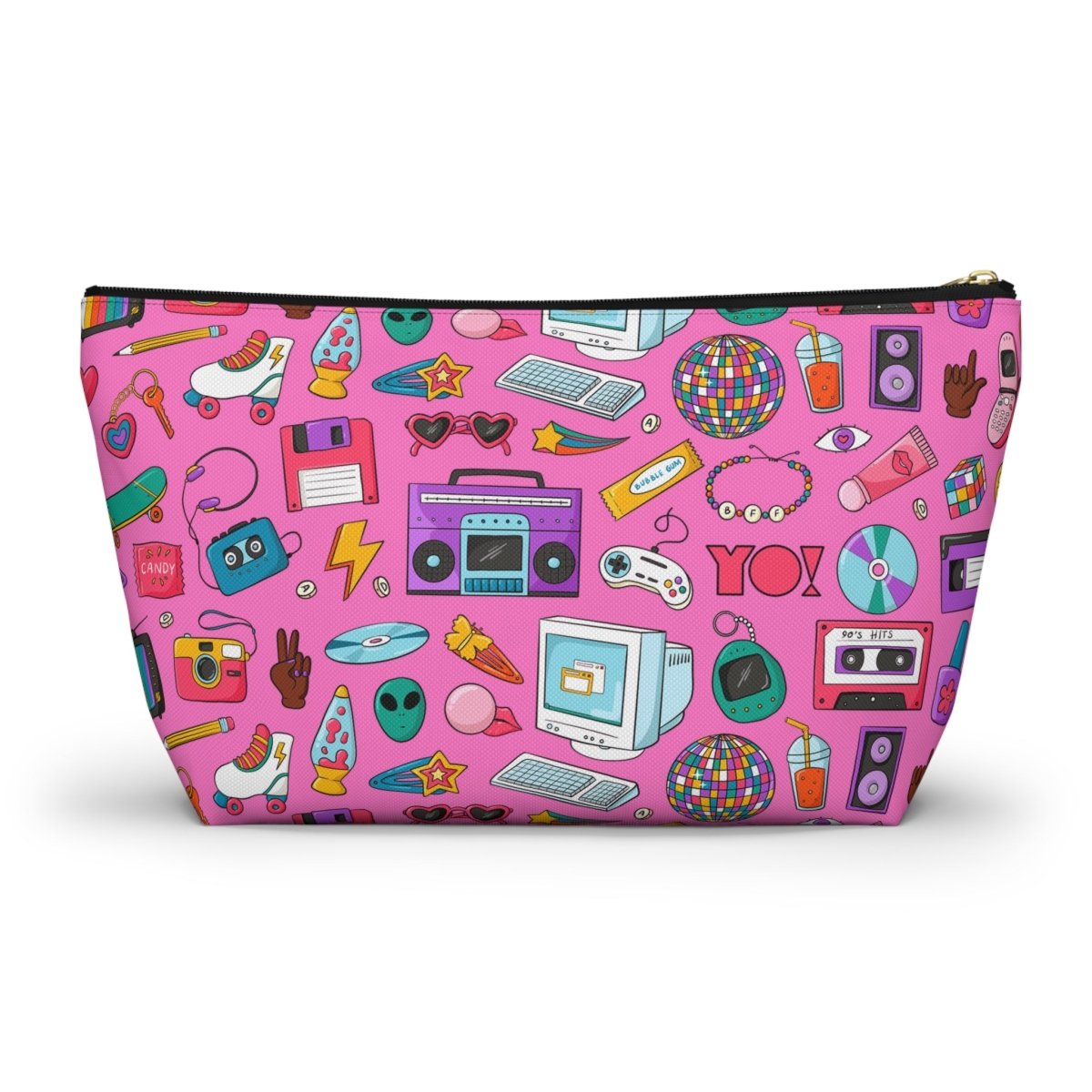 90s Retro T - bottom Pouch - Afrocentric Art by The Trini Gee