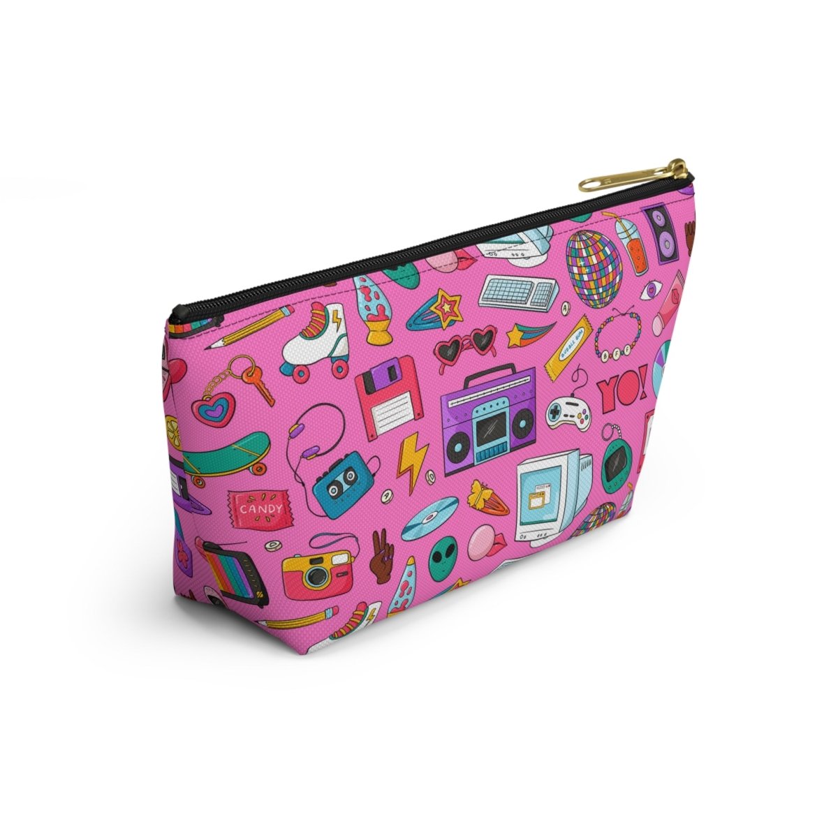 90s Retro T - bottom Pouch - Afrocentric Art by The Trini Gee