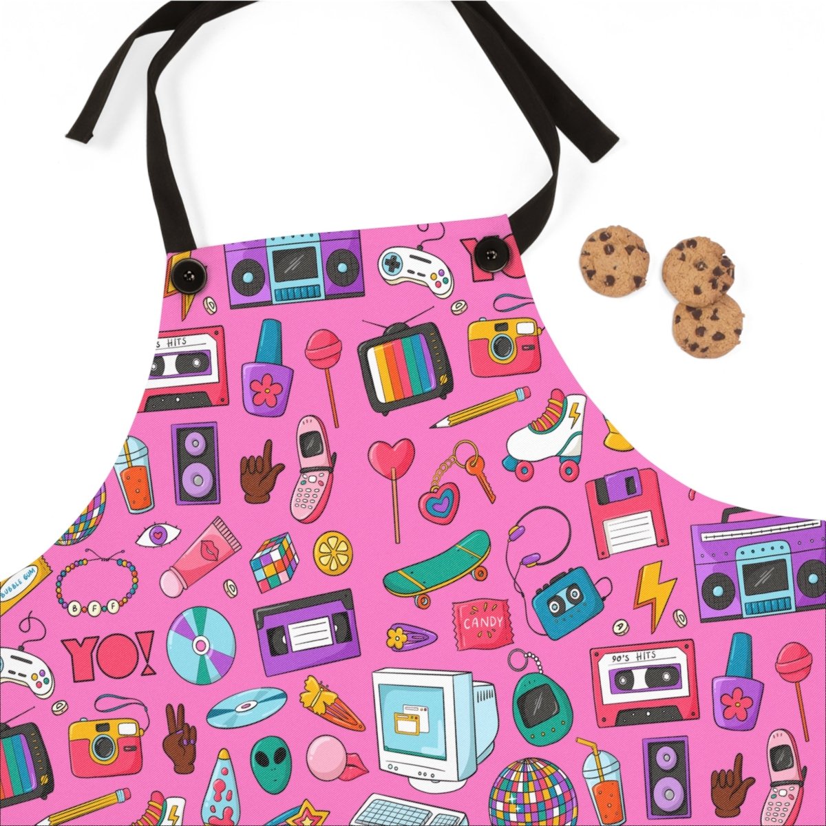 90s Style Apron - Afrocentric Art by The Trini Gee