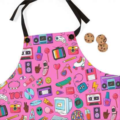 90s Style Apron - Afrocentric Art by The Trini Gee