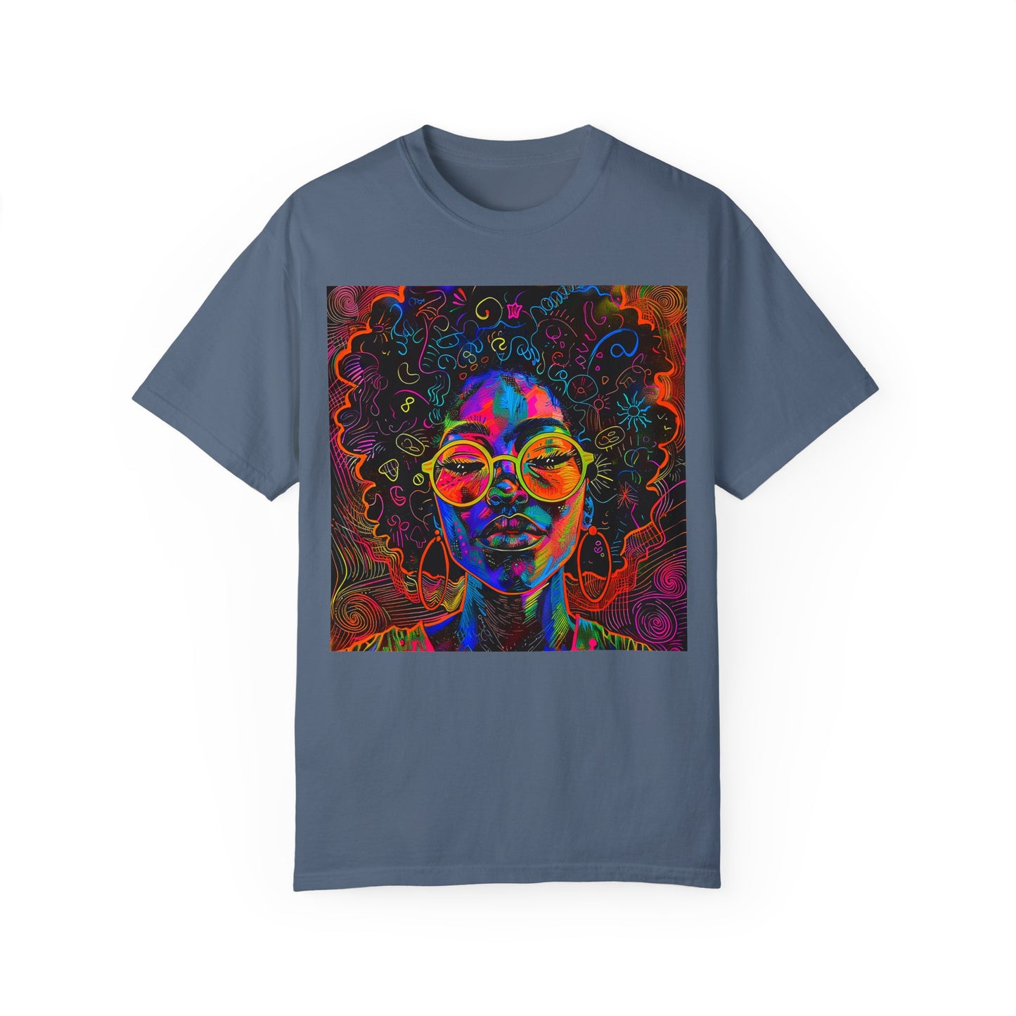 Afro Graffiti Comfort Colors Shirt